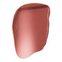 Culver City ColourPop Liquid Blush swatch spreading in a smooth, glossy streak, showing a warm rosy nude tint with a dewy finish on a white background.
